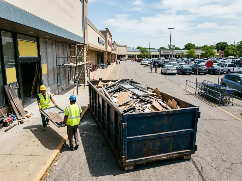 retail-store-renovation-debris-003 — frequently asked questions, Roll-off Dumpster Rentals in Tupelo, MS